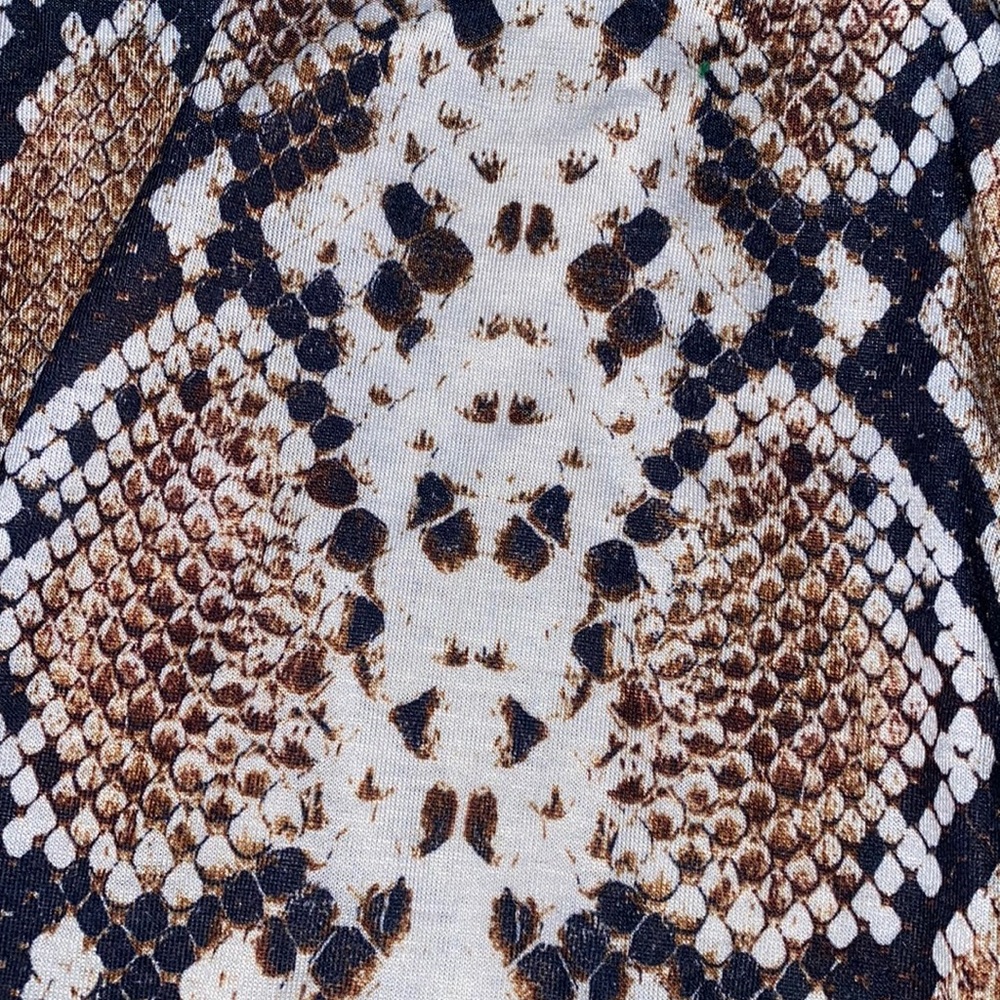 PLT: snake print dress